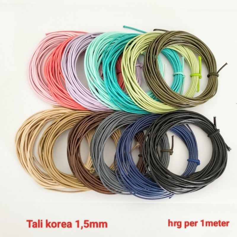 Tali Korea 1,5mm Tali Gelang 1METER