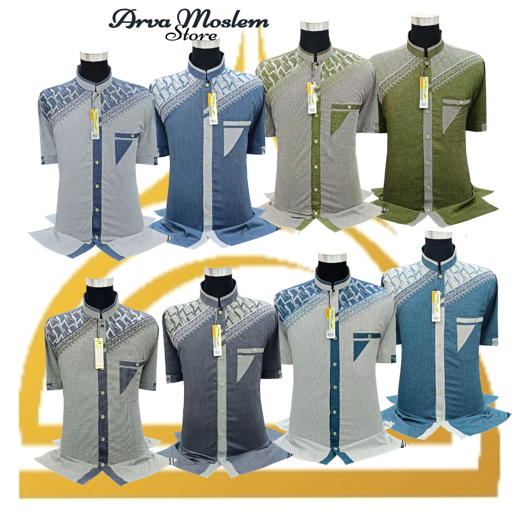 Baju Koko Dewasa ETERNITY Atasan Muslim Pria COD