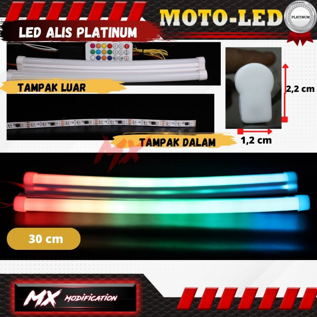 Led Alis Smart RGB 60 CM (REMOTE) Running Sein MOTOLED