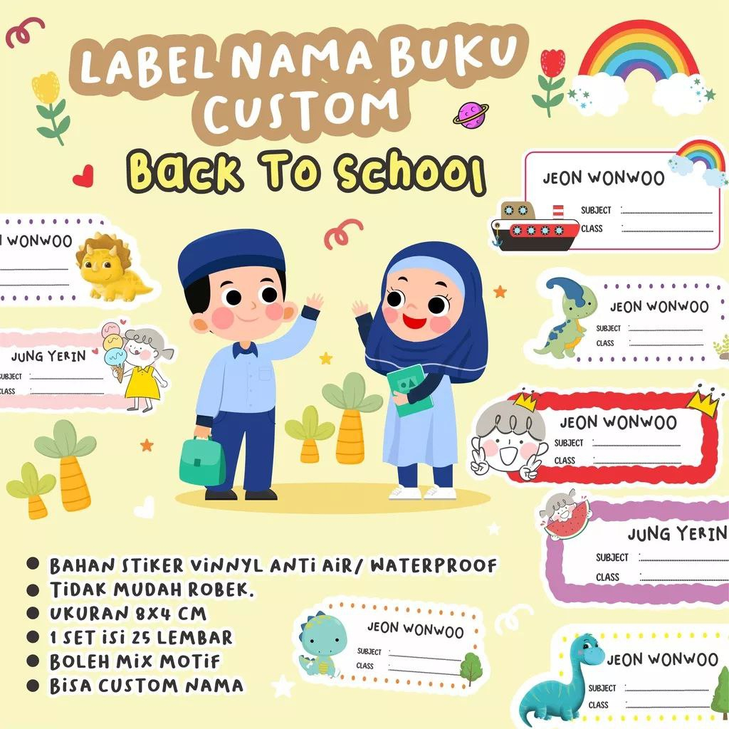 

AfsheenaStore Label Nama Custom