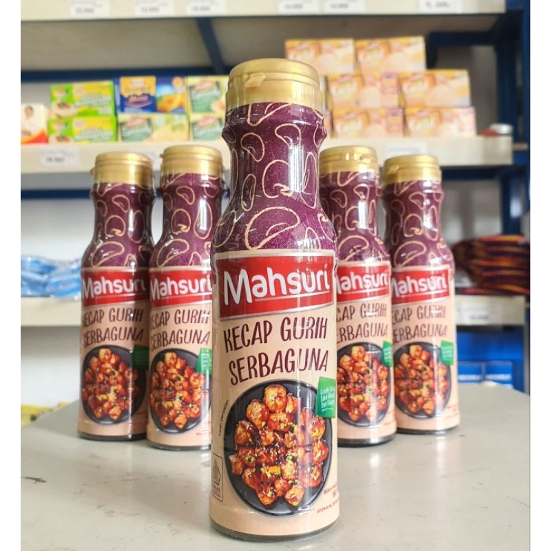 

Mahsuri Kecap Gurih Serbaguna 190Gr / Kecap Mahsuri Serbaguna 190Gr