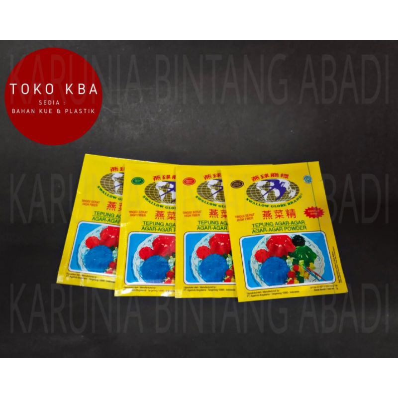 

Swallow Globe Brand Tepung Agar - Agar Powder 7 Gram