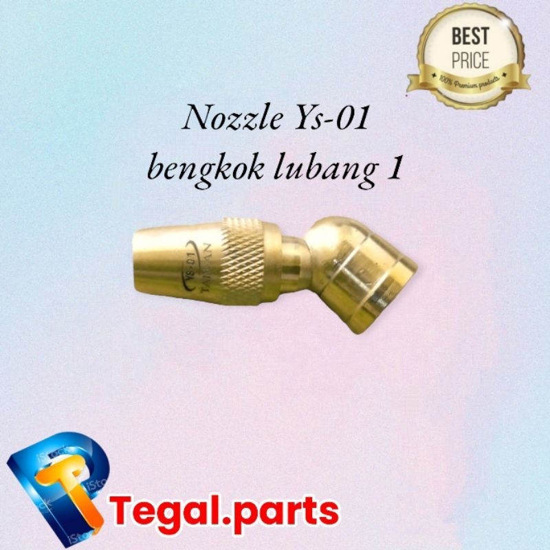 Spuyer lubang 1 bengkok YS-01 Taiwan/ nozzle lubang 1 original