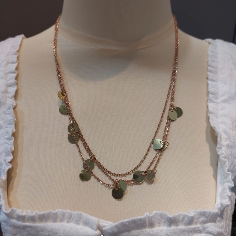 Preloved Kalung Fashion H&M Kalung Gold