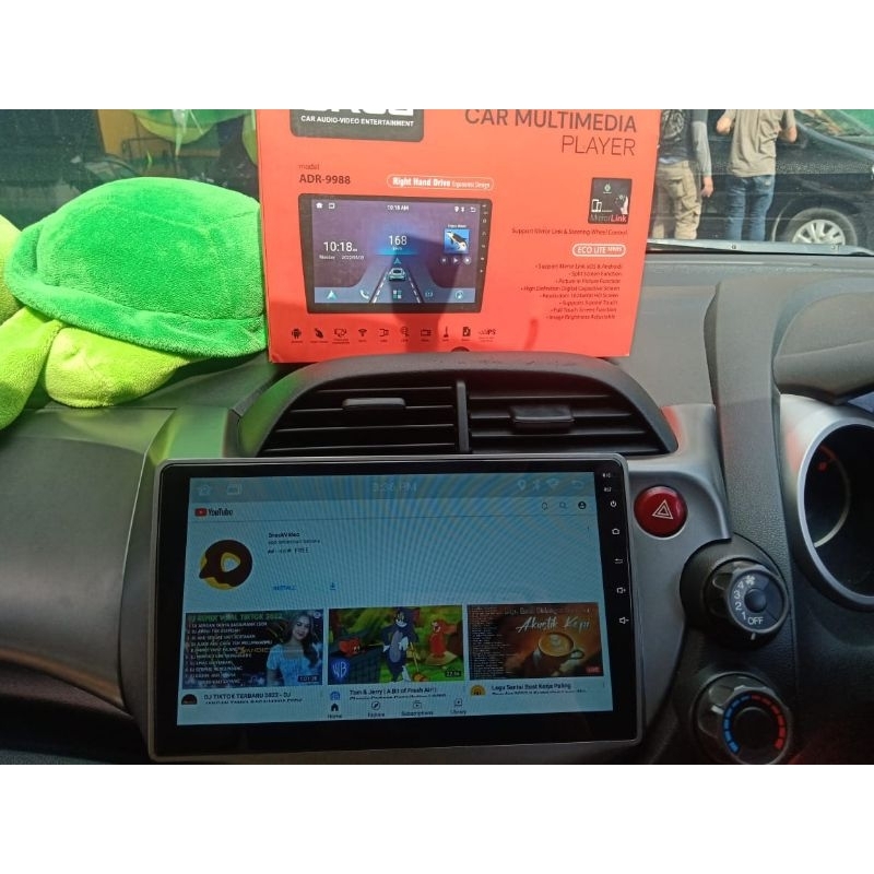 Android orca 10inc ram 2/32 headunit android mobil audio mobil