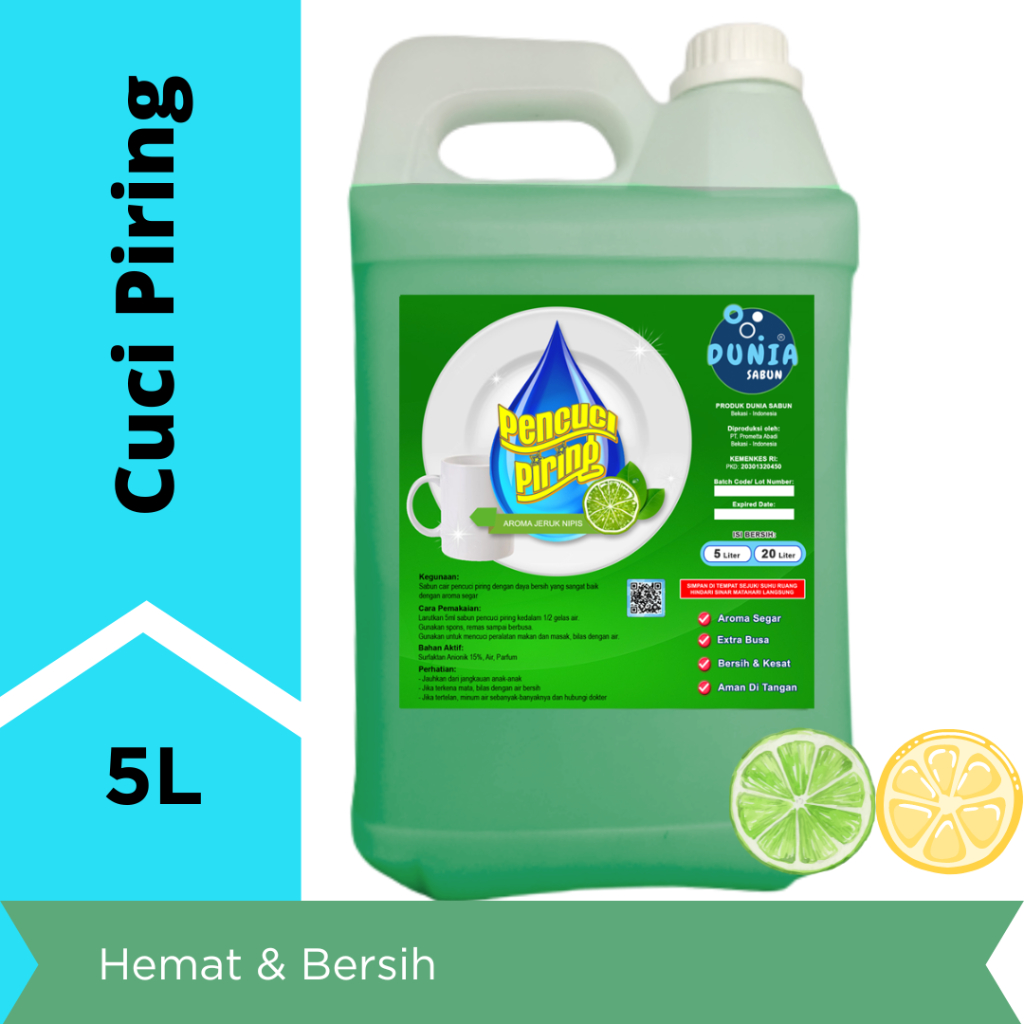 SABUN CUCI PIRING KEMASAN JERIGEN 5 LITER