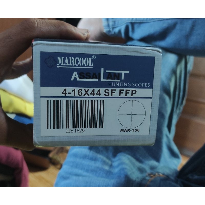 teleskop marcool asailant 4-16x44 sf ffp bekas