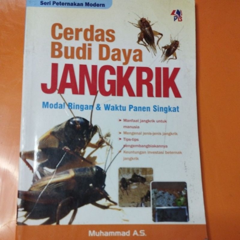 

PRELOVED BUKU CERDAS BUDIDAYA JANGKRIK BUKU BEKAS MURAH