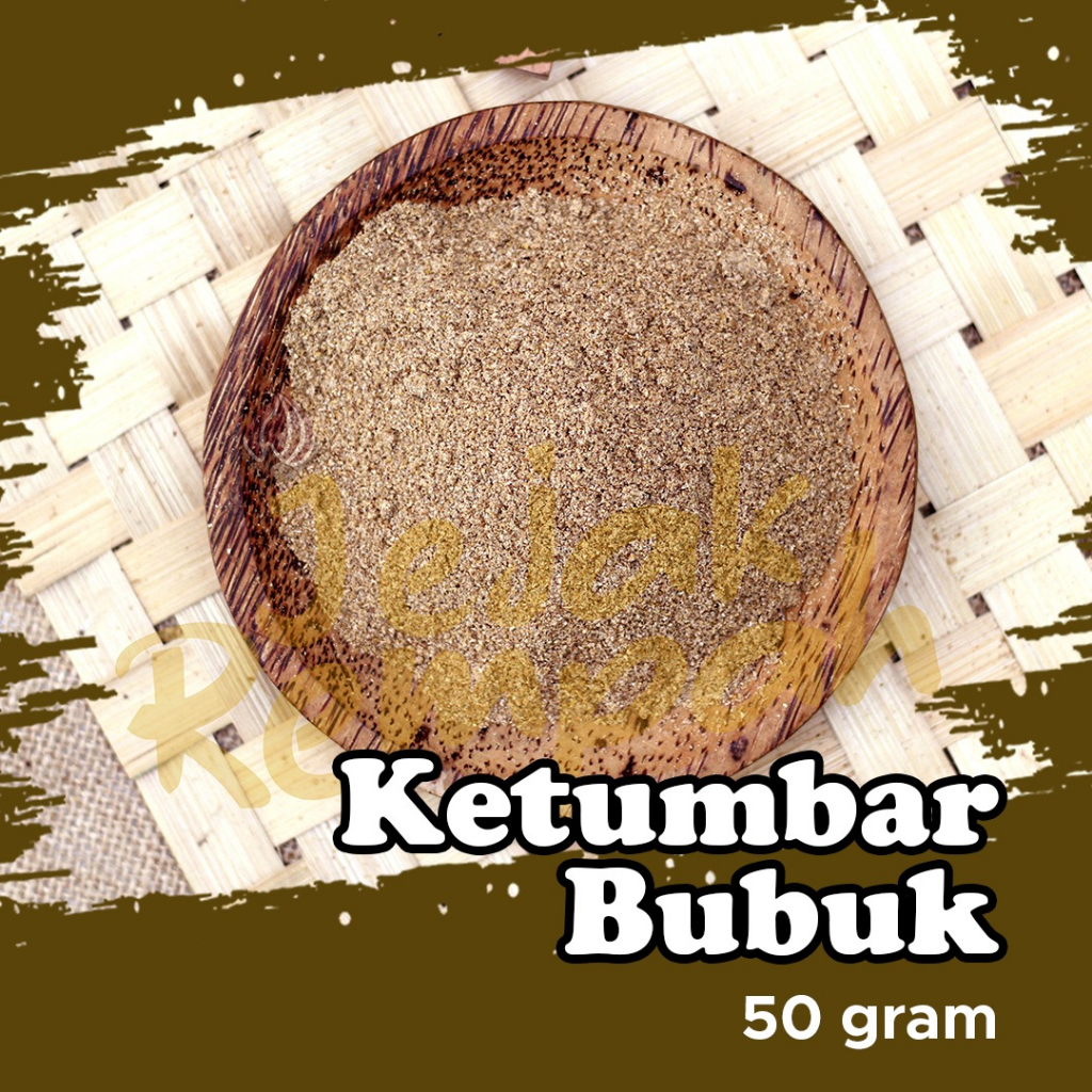 

Ketumbar bubuk | Corriander Powder Original variasi 50 Gr
