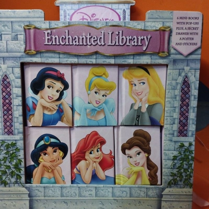 

PRELOVED BUKU NOVEL DONGENG BERGAMBAR ENCHANTED LIBRARY DISNEY PRINCESS BUKU BEKAS MURAH
