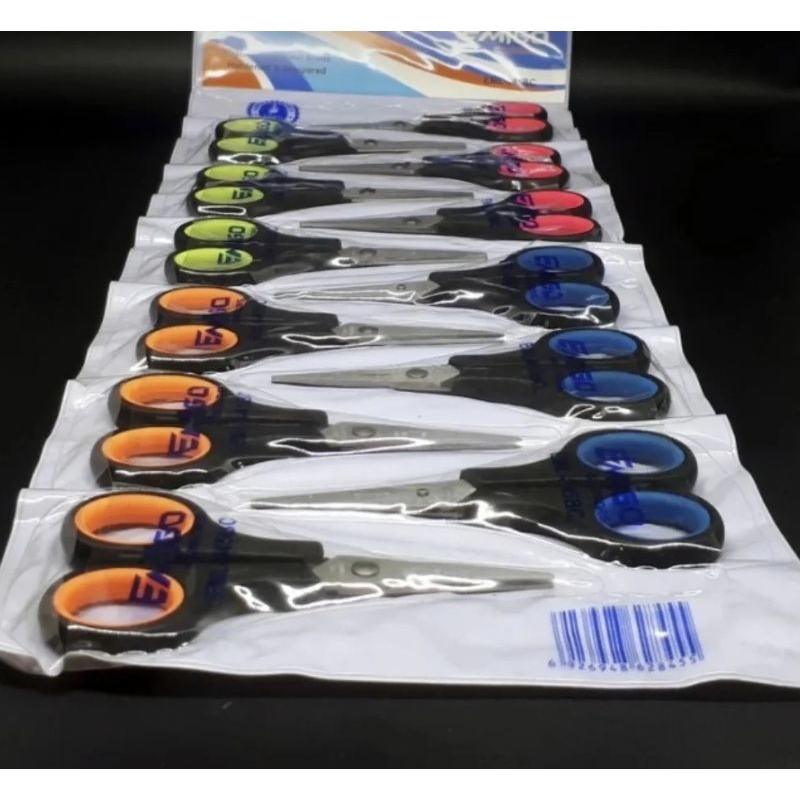 

(12pcs) GUNTING RENTENG WARNA | GUNTING TAJAM