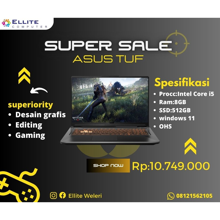 Laptop Asus Tuf Gaming
