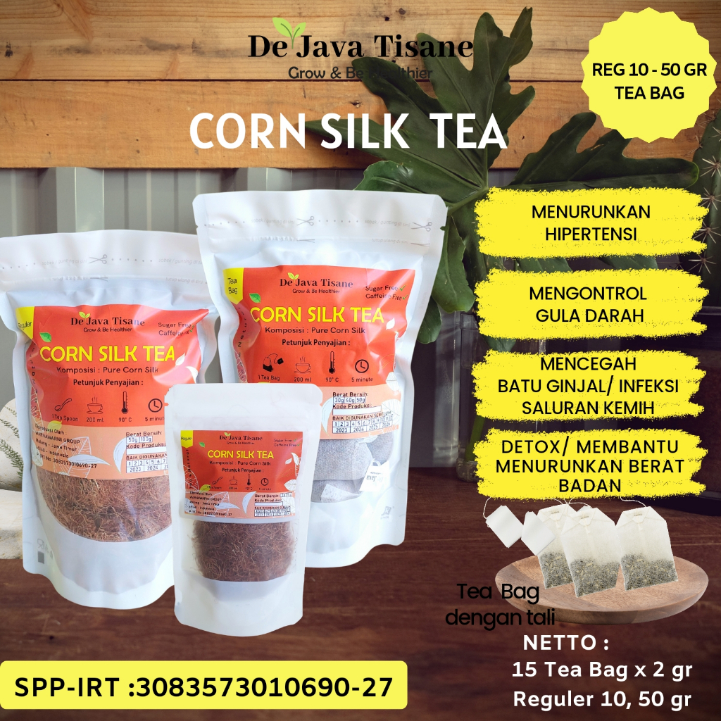 

Corn Silk Tea Teh Sutra Jagung Untuk Detox