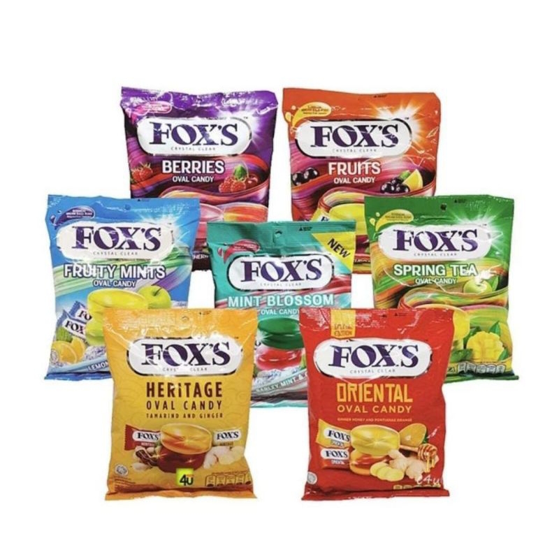 

Permen Fox Crystal Clear Bag 90 gr