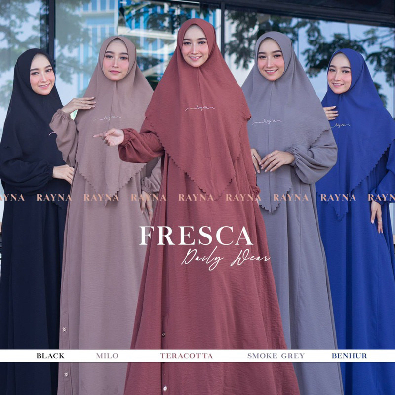 FRESCA SET SYARI ORI by RAYNA GAMIS CRINCLE SET DAILY WEAR