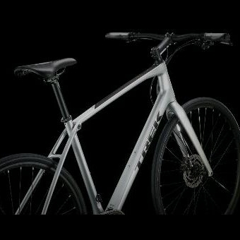 SEPEDA HYBRID TREK BIKE FX Sport 4 carbon silver grey 1x11 speed size S / M