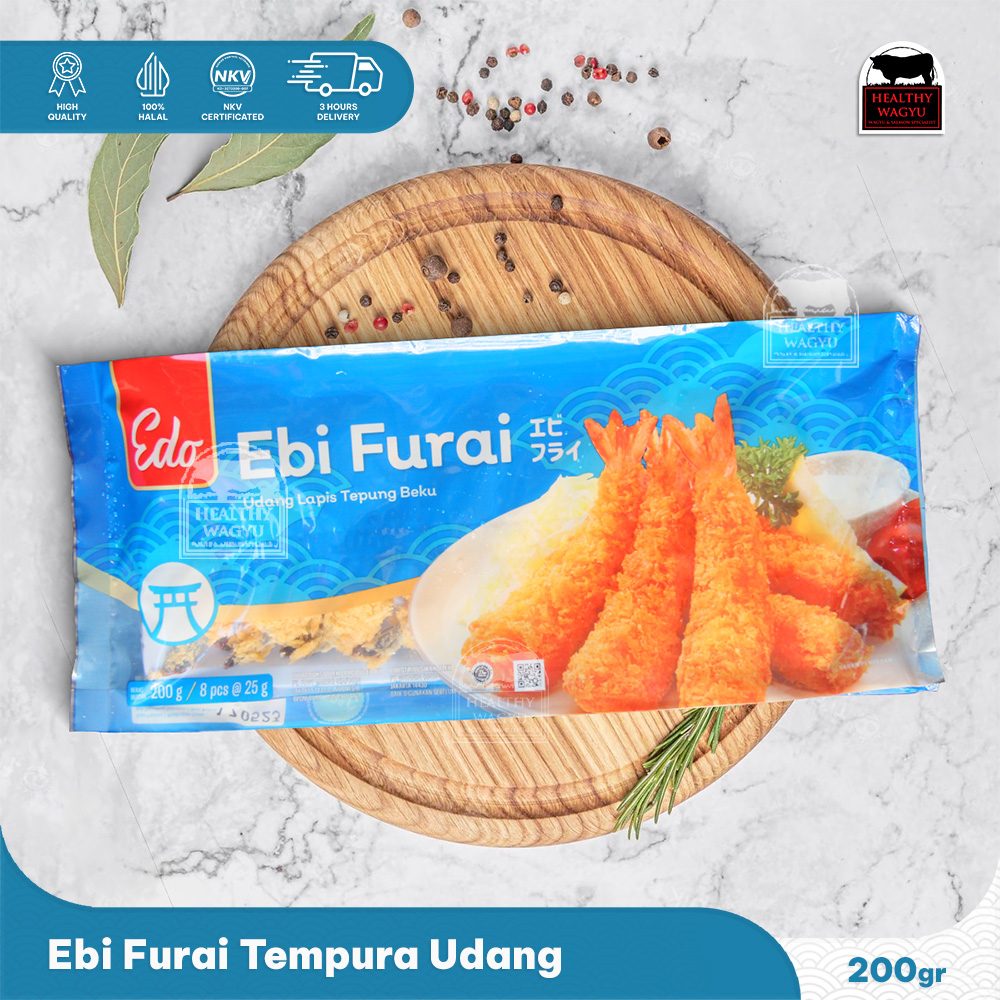 

Ebi Furai Tempura Udang Goreng Tepung Beku Frozen Food 200gr Healthy Wagyu