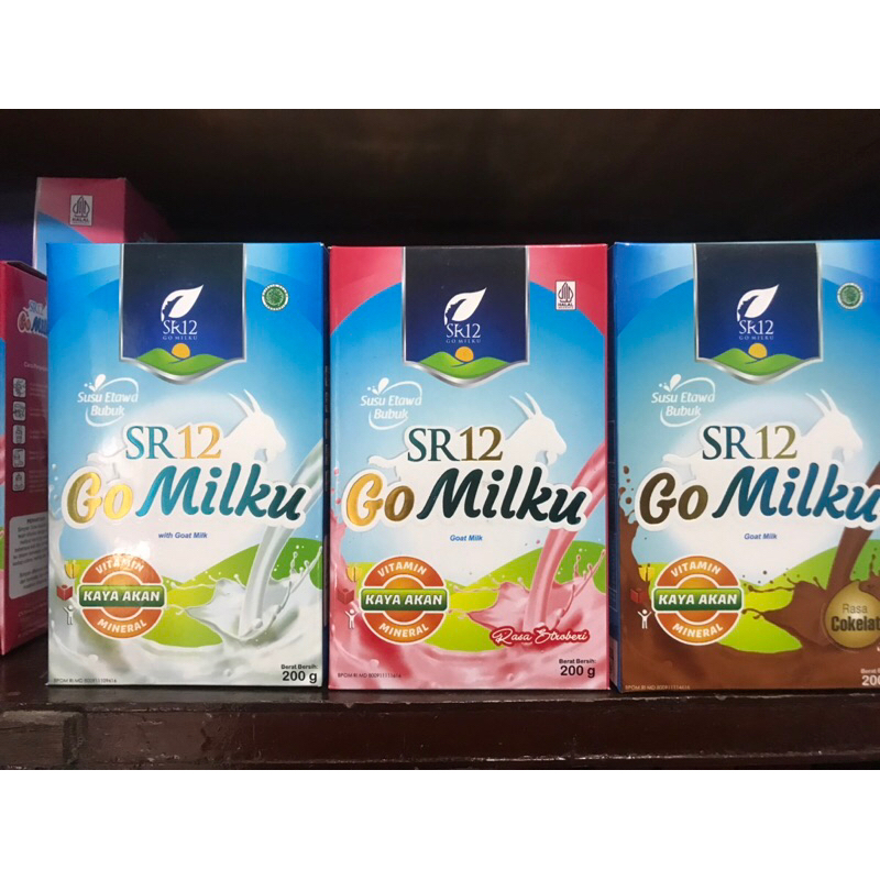 

Susu Kambing Etawa SR12 Go Milku 200Gr All Variant