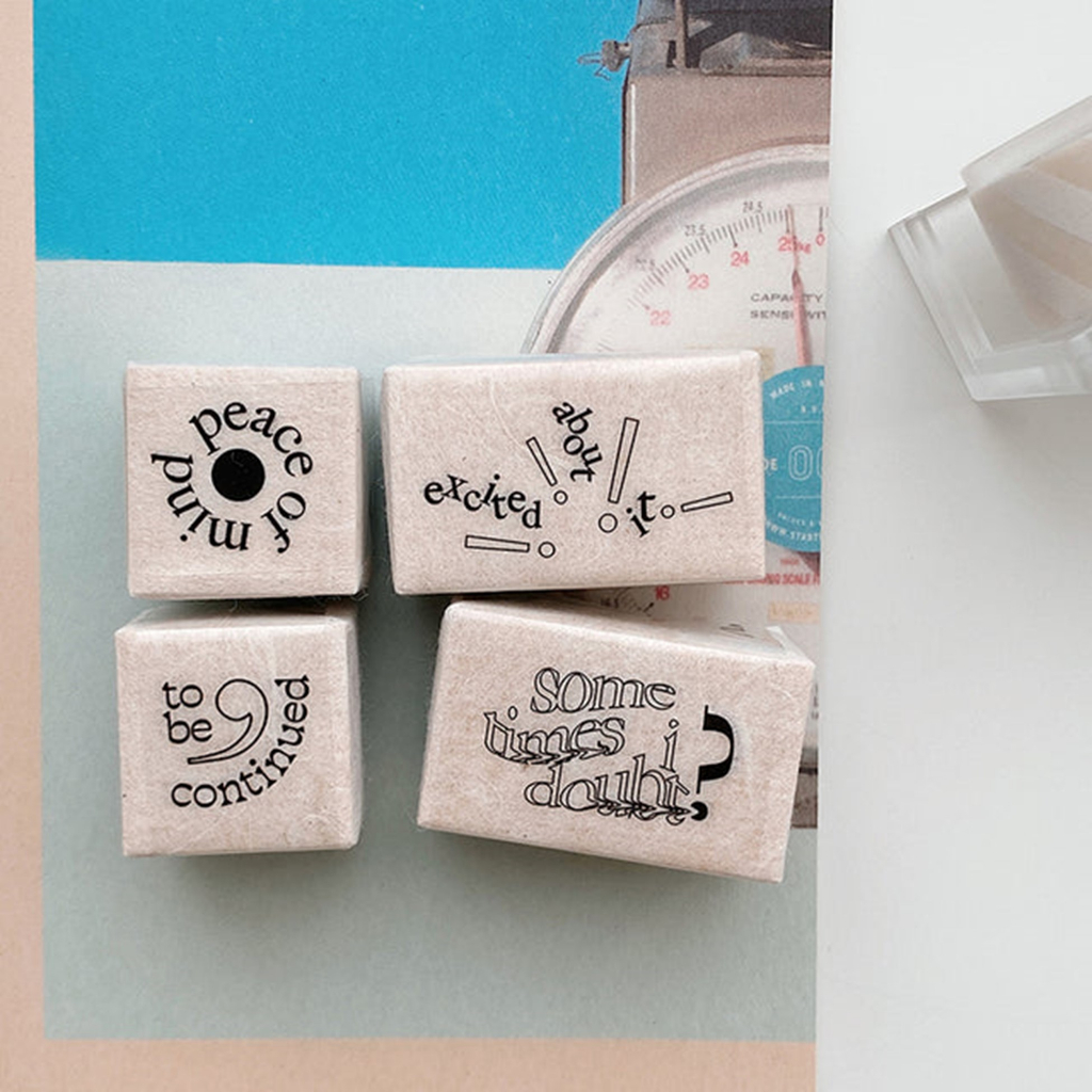 

Phavourite - Thought in Silence rubber stamp