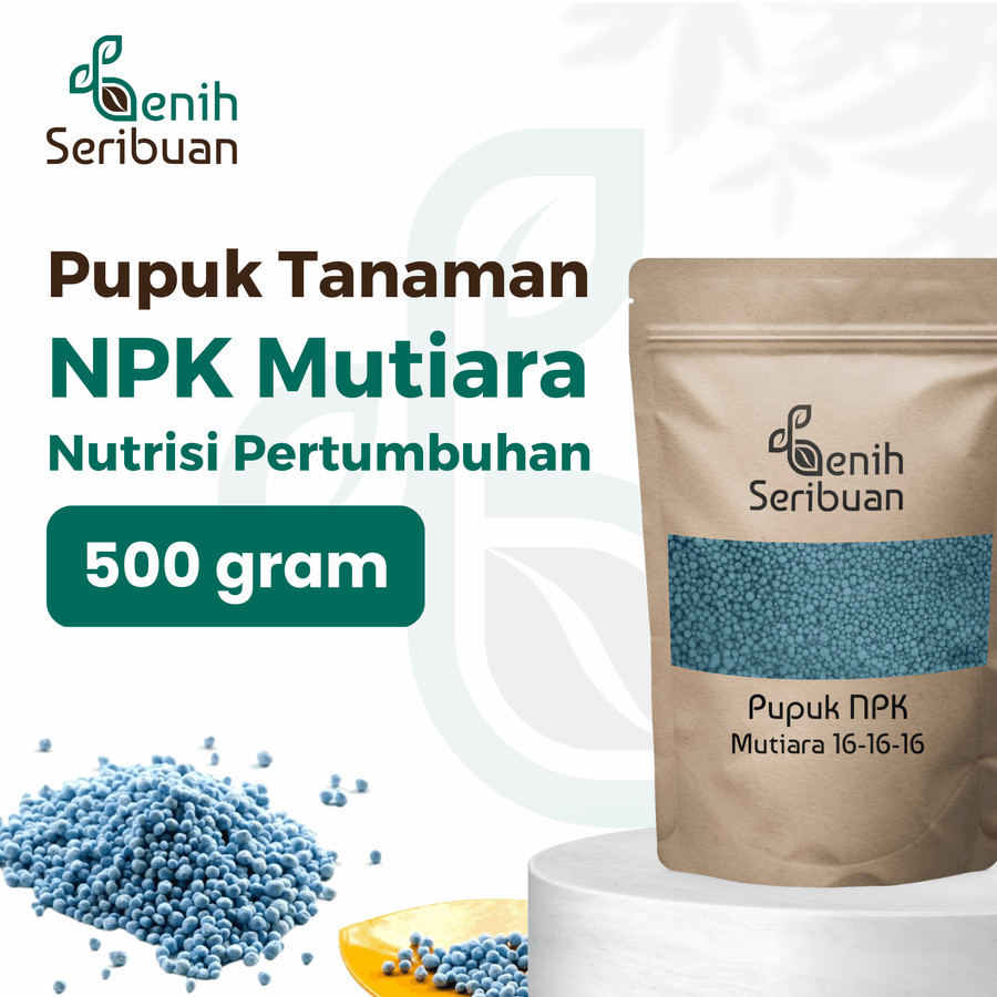 Termurah Benih Seribuan - Pupuk Npk Mutiara 161616 500Gr Cap Tawon