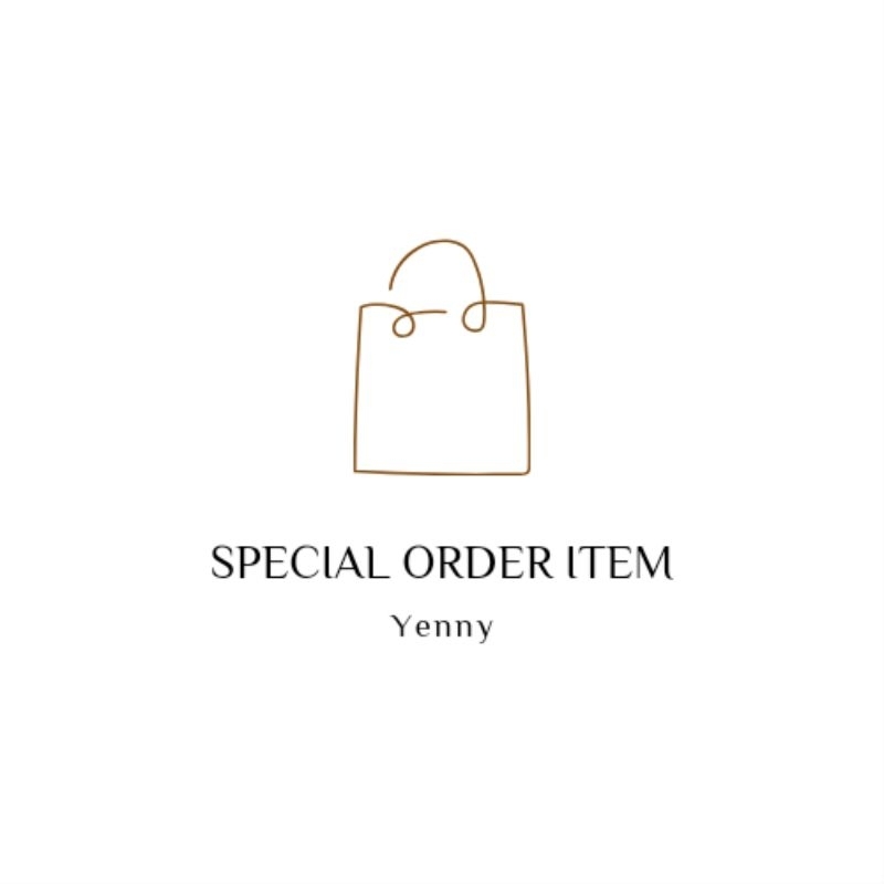 

Special order Item yenny