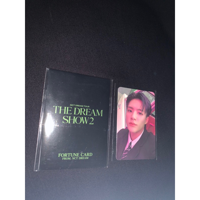 pc photocard Jeno fortune scratch tds 2