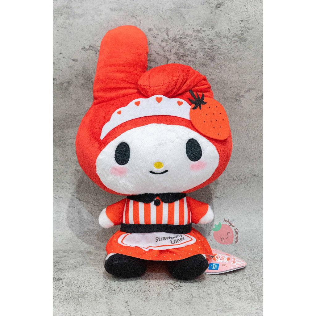 Sanrio Characters Strawberry Diner My Melody BIG Plush Doll FURYU
