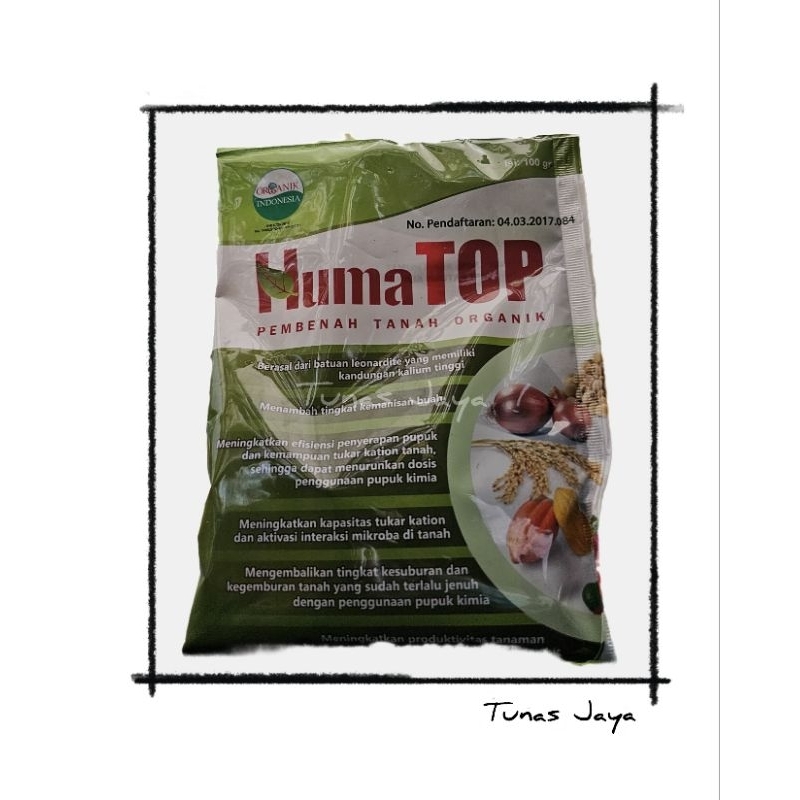 PEMBENAH TANAH ORGANIK HUMATOP 100 Gr