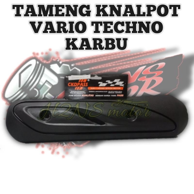 PENGAMAN KNALPOT/TAMENG KNALPOT VARIO 110 TECHNO LAMA