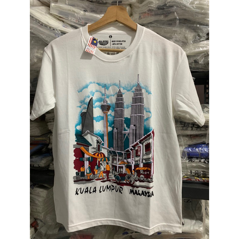 kaos oleh oleh KUALA LUMPUR malaysia