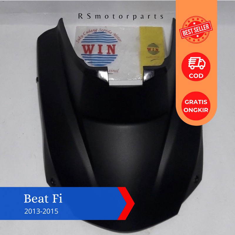 cover tangki mesin bawah jok motor honda beat fi esp 2013-2015