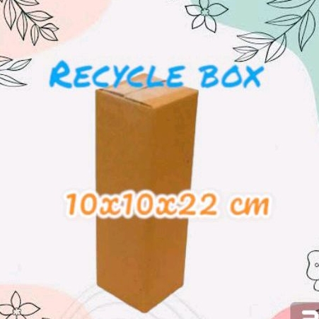

Kardus packing 10x10x22 cm recycle packaging