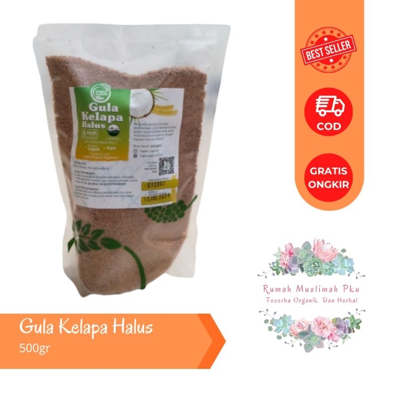

Organic Coconut Sugar / Gula Kelapa Organik (500gr)