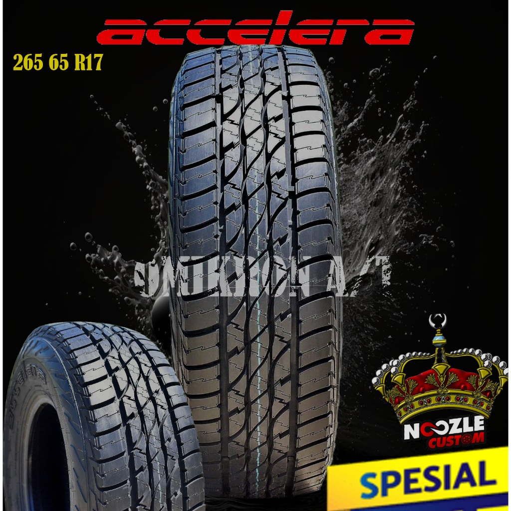 BAN MOBIL 265 65 R17 BAN STANDAR PAJERO RING 17 KEMBANGAN AT OMIKRON