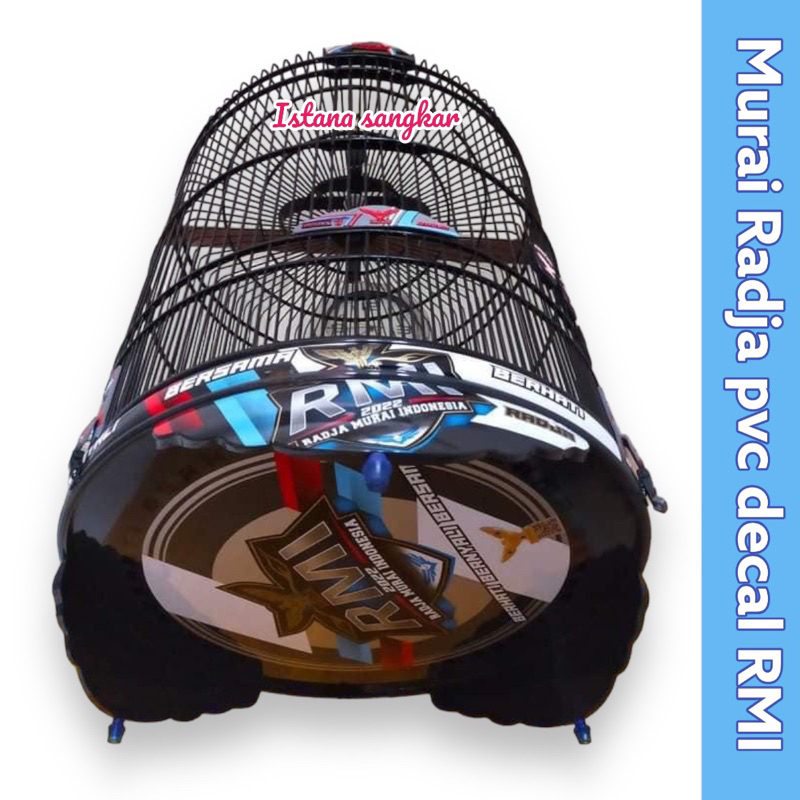 SANGKAR KANDANG MURAI RADJA DECAL RMI NO 2