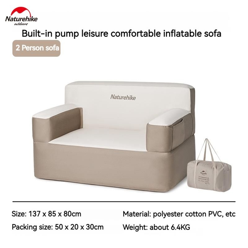 SOFA ANGIN TIUP NATUREHIKE CNH22DZ023 / SOFA SET OUTDOOR GLAMPING