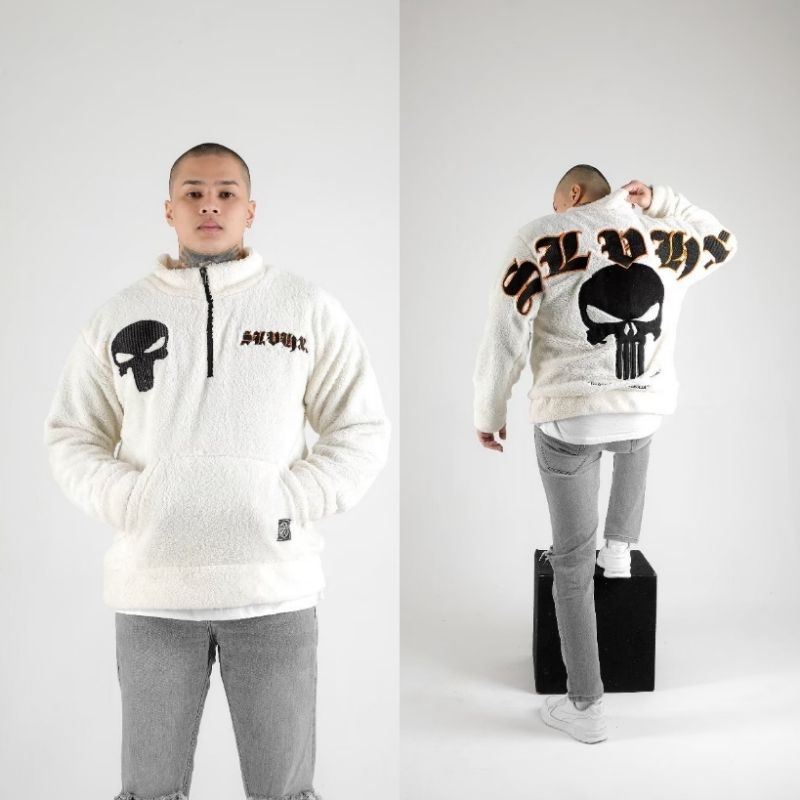 JAKET SHERPA - JAKET BULU - JAKET PRIA - JAKET MUSIM DINGIN - JAKET POLAR