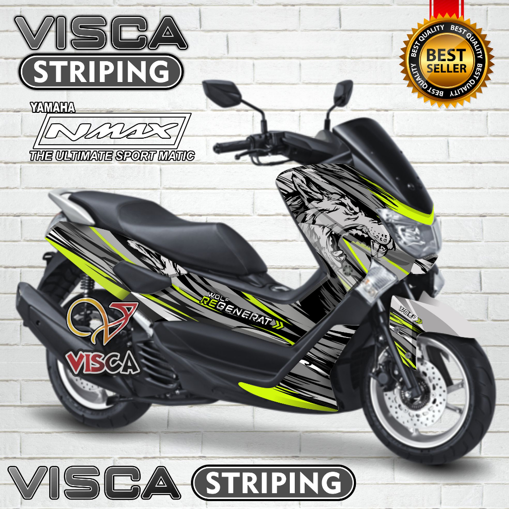 (PROMO SPECIAL) Decal Nmax Old - Decal Nmax Full Body - Dekal Nmax - Stiker Nmax Full Body - Stripin
