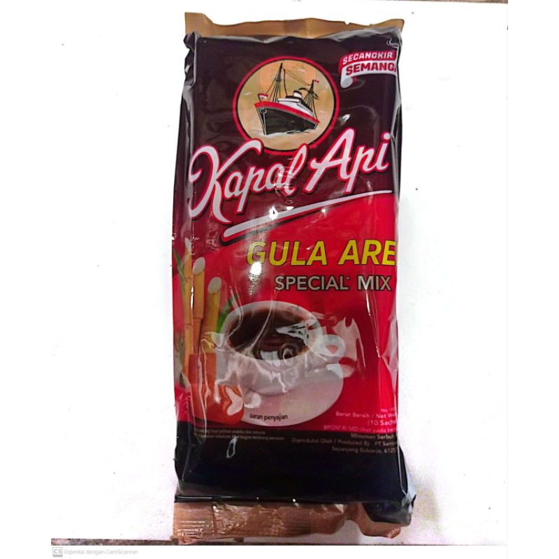 

Kopi kapal api gula Aren 10's