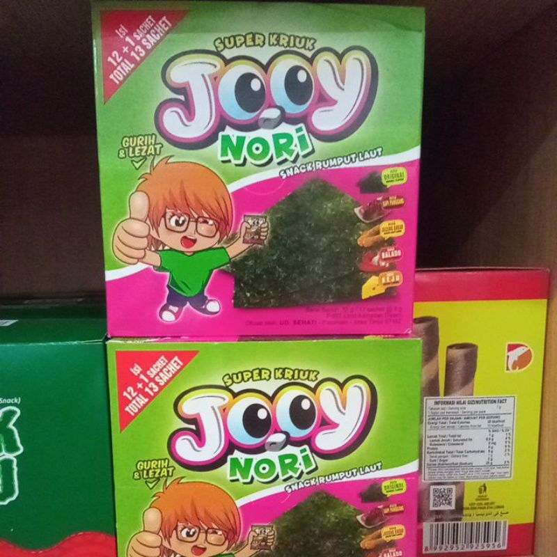 

Jooy Nori varian rasa 52gr