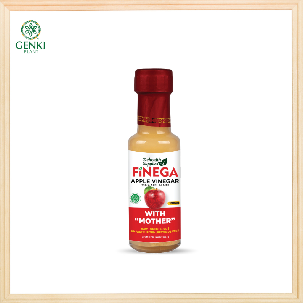 Finega Apple Cider Vinegar (With The Mother) / Cuka Apel - 100 ml