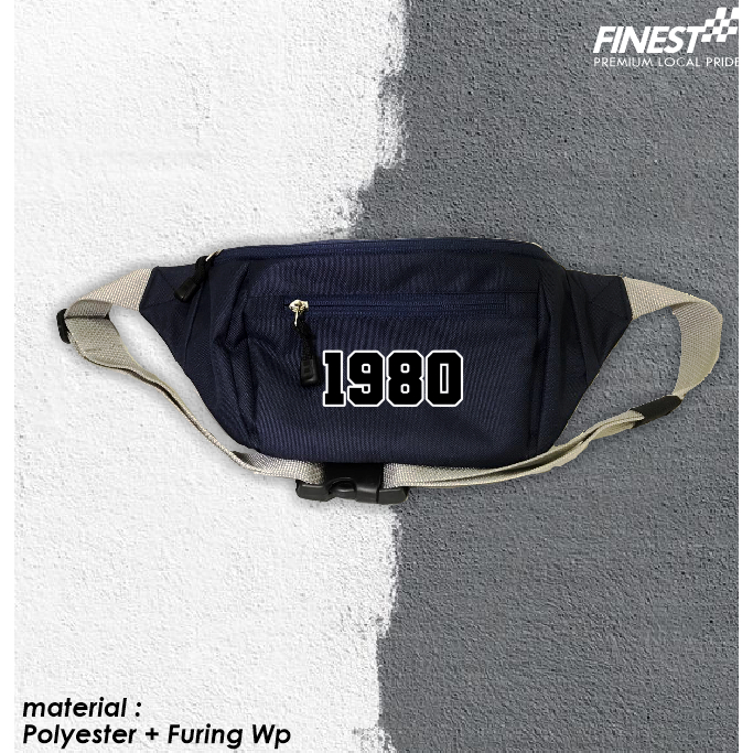 Tas Selempang Waistbag Ikspi 1980 Custom Kualitas Distro Termurah