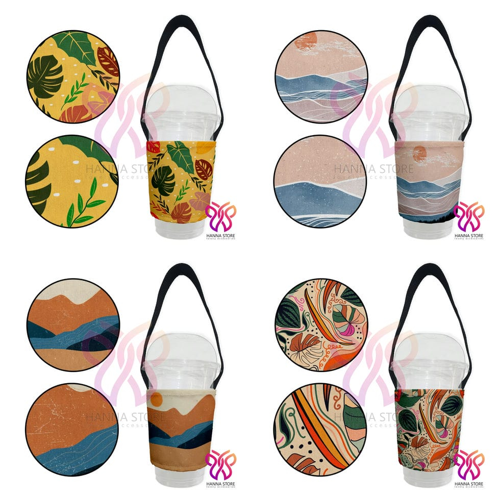 Tas Cup Gelas Boba Holder aesthetic