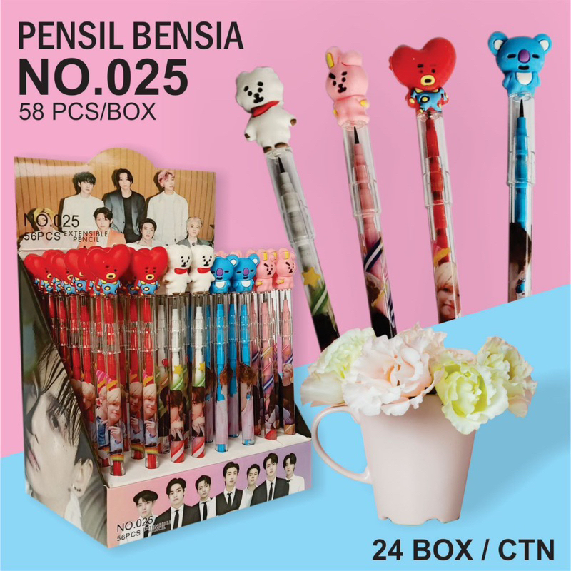 

PENCIL BENSIA MERK NCL HIGH QUALITY (harga per 6 pcs)
