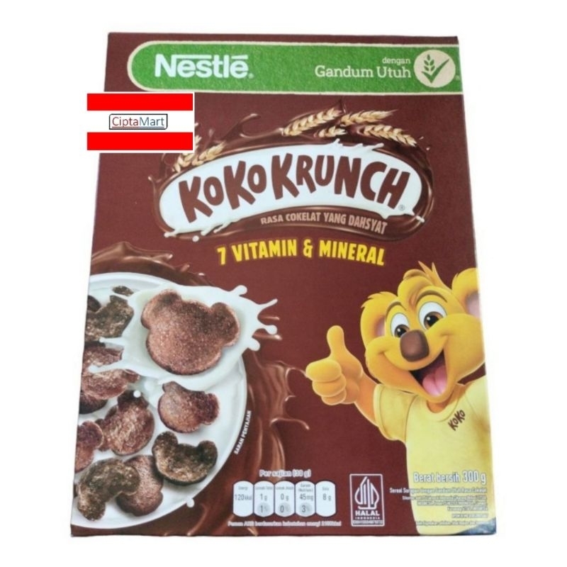 

Nestle Koko Krunch Cereal Cokelat 300 gr