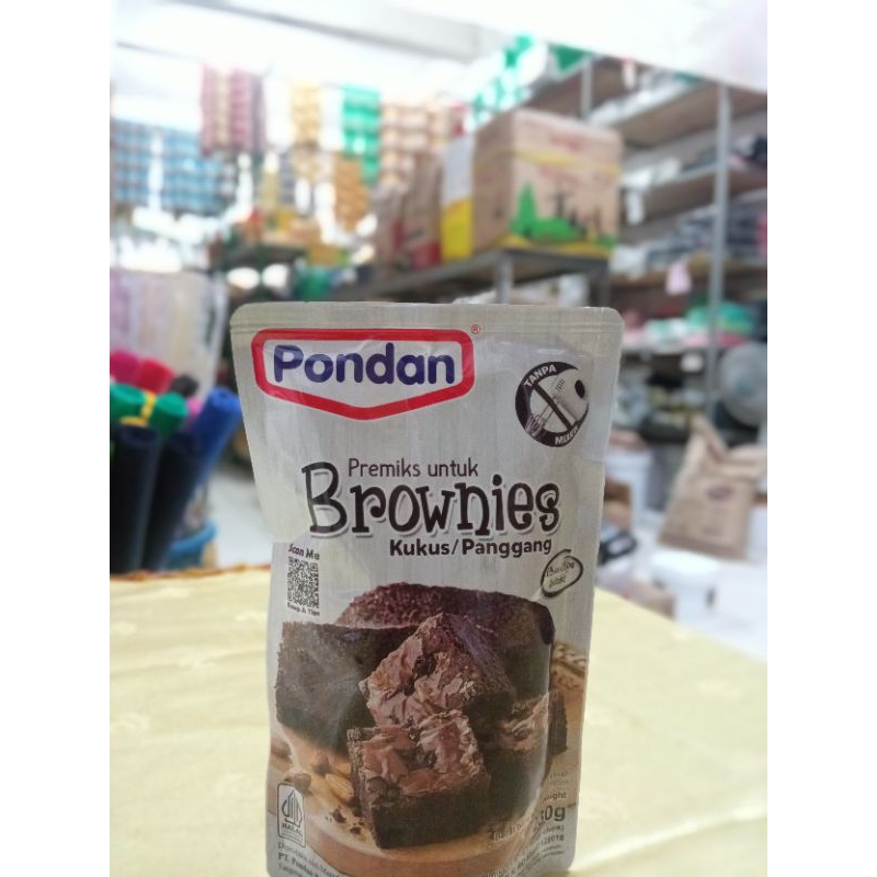 

Pondan brownies