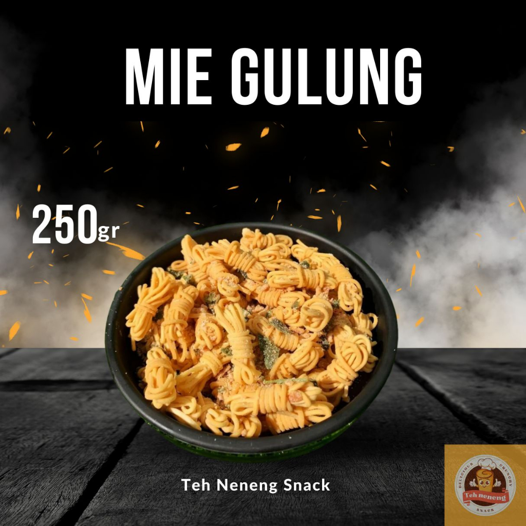 

Cemilan Mie Gulung Teh Neneng 250gr