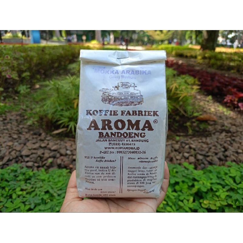 

Kopi Aroma Bandung Mokka Arabika 250gr - Giling medium