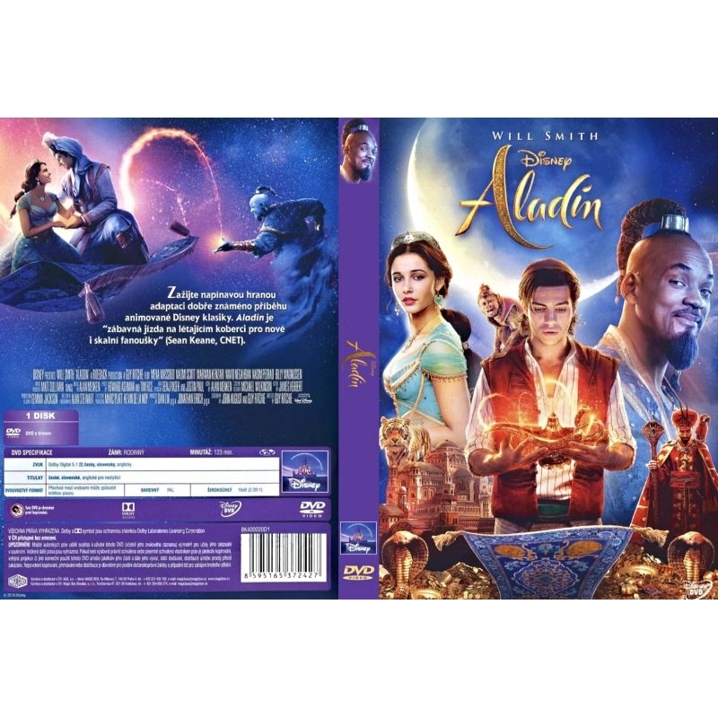 Kaset Film Bioskop Terbaru Disney Aladin Subtitle Indonesia