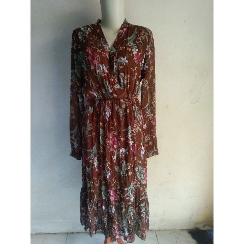 Dress sifon Korean